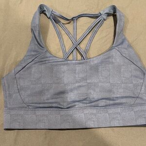Women's Gray Sports Bra